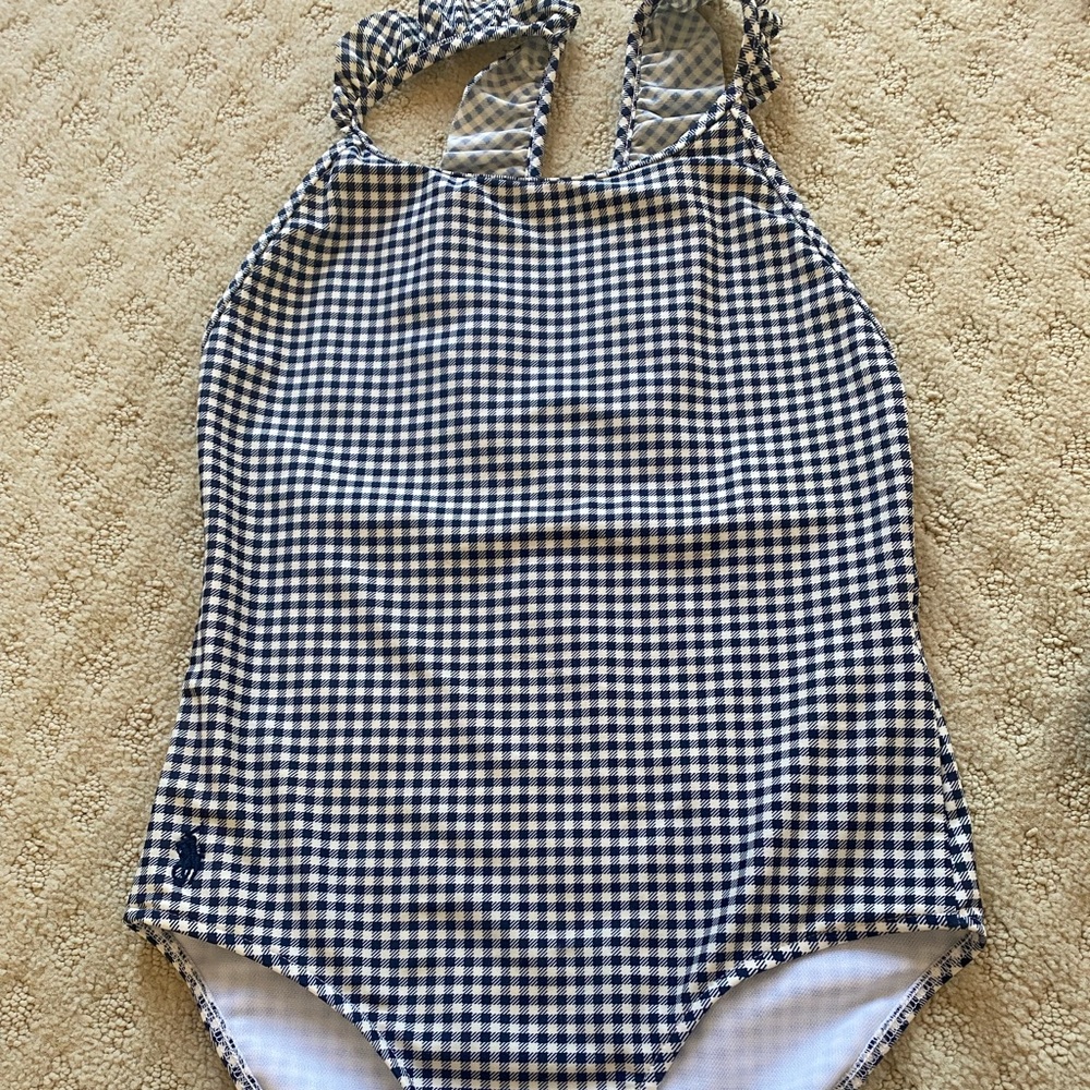 Ralph Lauren gingham swimsuit